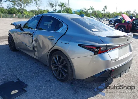 2022 Lexus Is 350 F Sport z USA, uszkodzony, nr VIN JTHGZ1B29N5054608